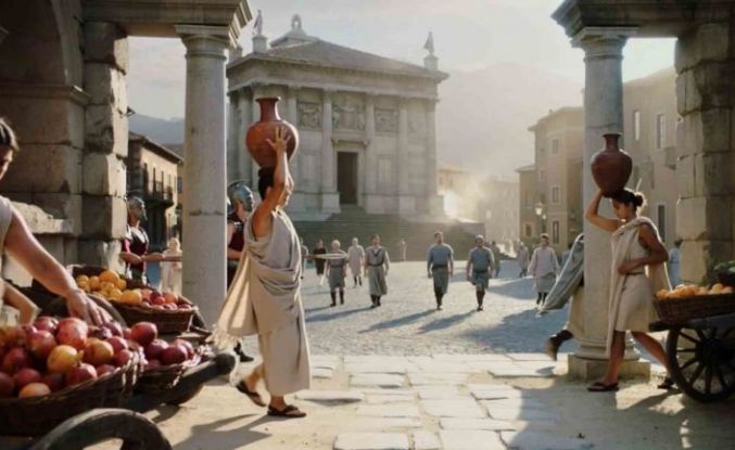 Pompeiopolis Antik Kenti’nde 2 bin yıllık tarih yapay zekayla canlandı