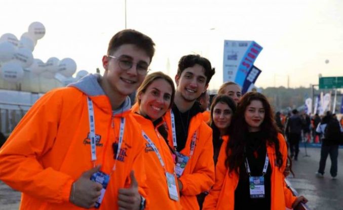 SUBÜ öğrencileri İstanbul Maratonu’nda görev aldı