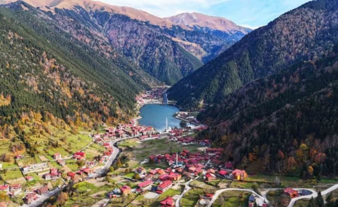 Uzungöl’de sonbaharın en güzel hali