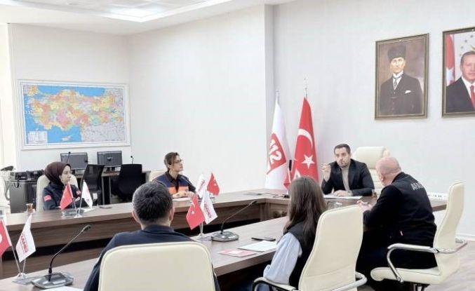 112 Acil Çağrı Merkezinde yıl sonu değerlendirmesi