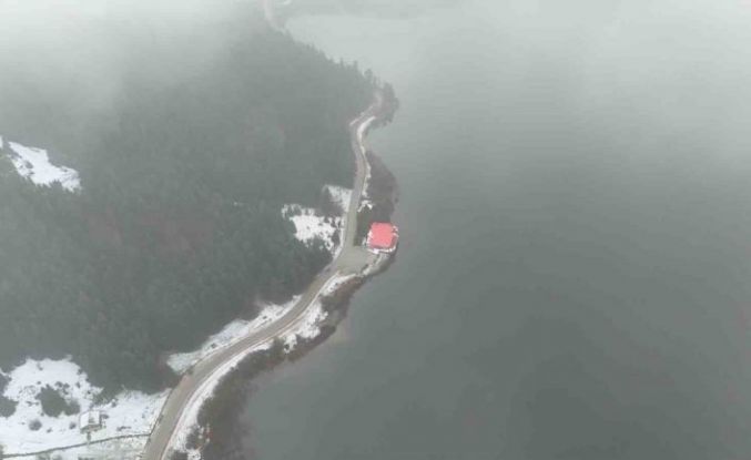 Abant Gölü Milli Parkı’nın kuş bakışı güzelliği