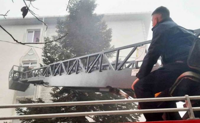 Açık unutulan tüp paniğe sebep oldu