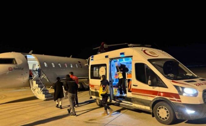 Ağrı’da 2 yaşındaki bebek ambulans uçakla İstanbul’a sevk edildi