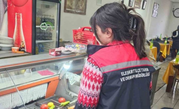 Ağrı’da gıda güvenliği çalışmaları kapsamında 750 işletme kontrolden geçti