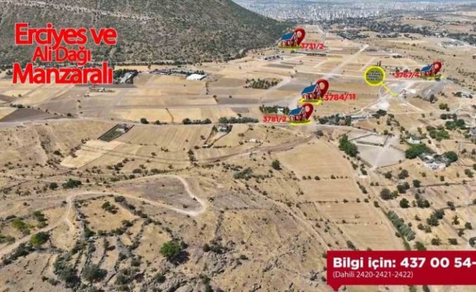 Akçakaya ve Endürlük’te 20 prestijli villa parseli satışta