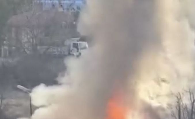 Alevlere teslim olan kulübe küle döndü