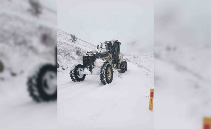 Amasya’da 28 köy yolu ulaşıma kapalı