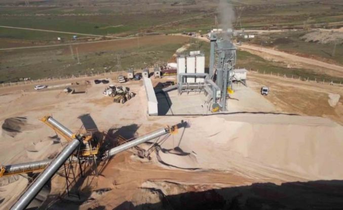 Amasya’nın asfalt plenti ve konkasör tesisiyle yılda 55 milyon TL’den fazla tasarruf sağlanacak