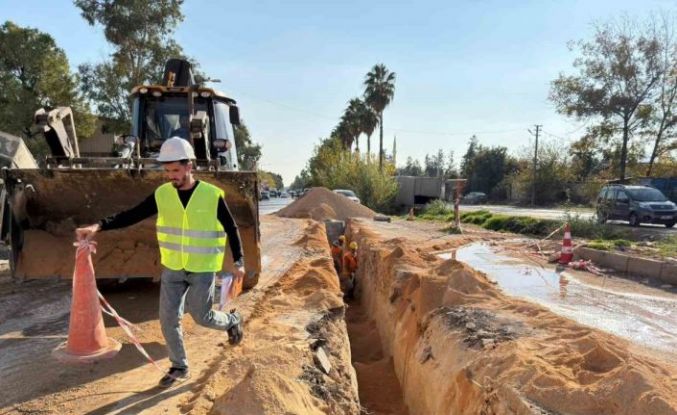 ASAT’tan Akdeniz Sanayi Sitesi bölgesine yeni kanalizasyon yatırımı
