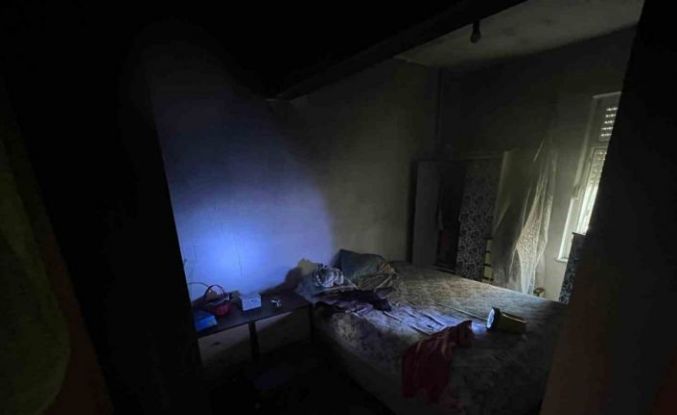 Ayvalık’ta ev yangını