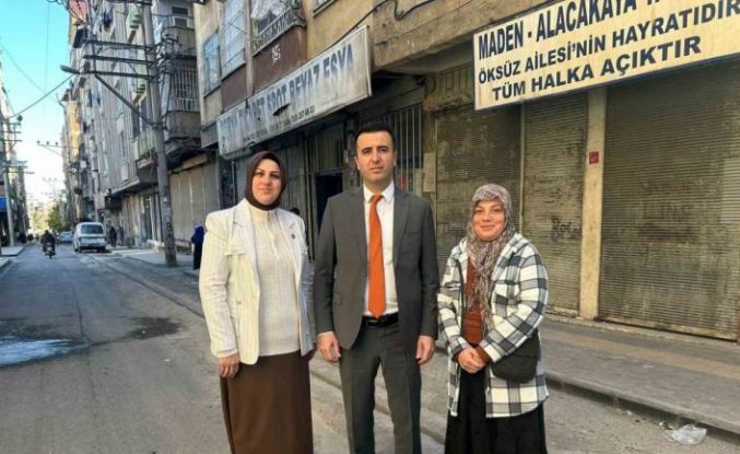 Bağlar Kaymakamı Özdemir metruk binaları inceledi