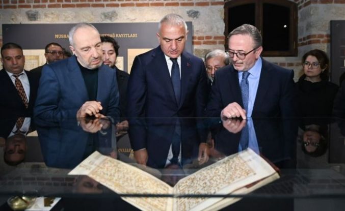 Bakan Ersoy: "TÜYEK yazma eser alanındaki küresel liderliğini daha da güçlendirdi"