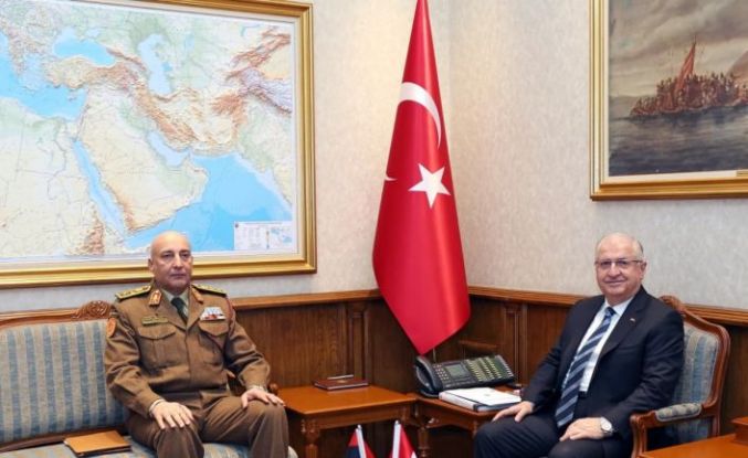 Bakan Güler, Libya Genelkurmay Başkanı Al-Haddad’ı kabul etti