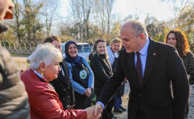 Başkan Özlü, girişimci kadınlarla bir araya geldi
