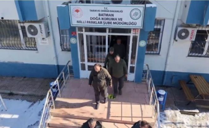 Batman’da yaban hayvanları için doğaya yem bırakıldı