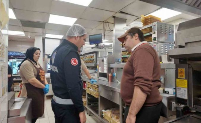 Belediye ekiplerinden gıda denetimleri