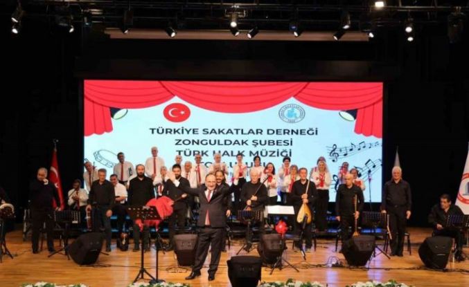 BEUN’da Türkiye Sakatlar Derneği Türk Halk Müziği Topluluğu’ndan Unutulmaz Konser