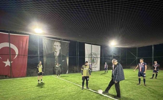 Beyağaç Belediyesi 2025 Halı Saha Turnuvası büyük bir heyecanla başladı