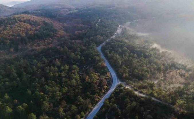 Biga’da 43 kilometrelik asfalt yol çalışması tamamlandı