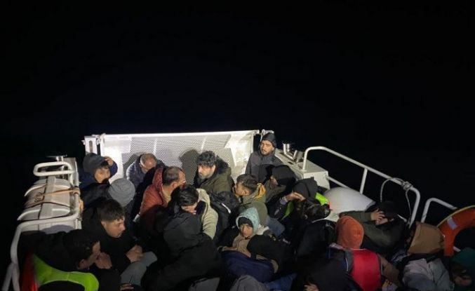 Bodrum’da 39 düzensiz göçmen yakalandı