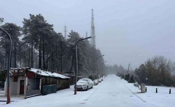 Boztepe beyaz gelinliğini giydi