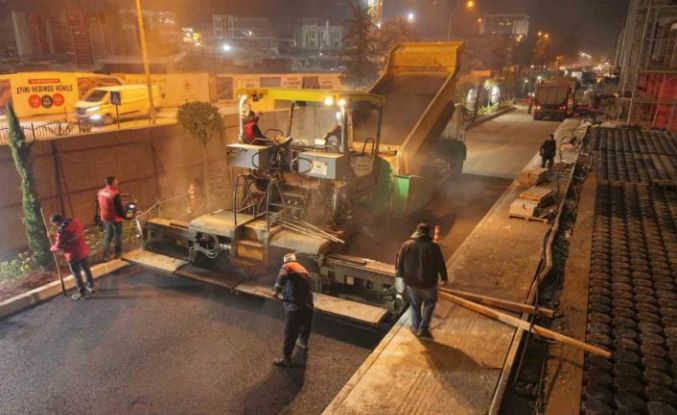 Büyükşehir, Azerbaycan Mahallesi’nde yol konforunu artırıyor