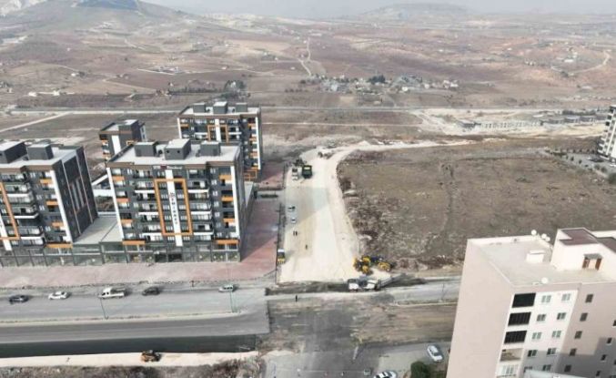 Büyükşehir’den trafiği rahatlatan yol çalışması