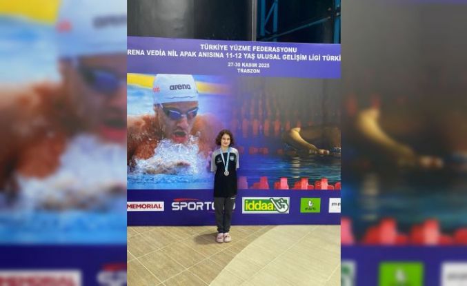 Çayırova Belediyesi sporcusu Yağmur Yeyin, Trabzon’da 4 madalya kazandı