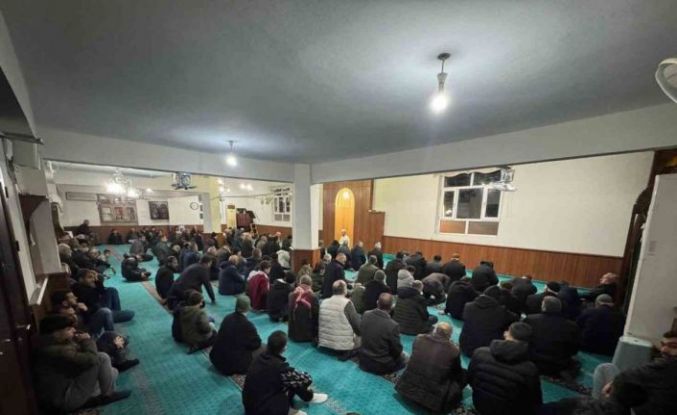 Çermik’te Regaip kandili dualarla idrak edildi