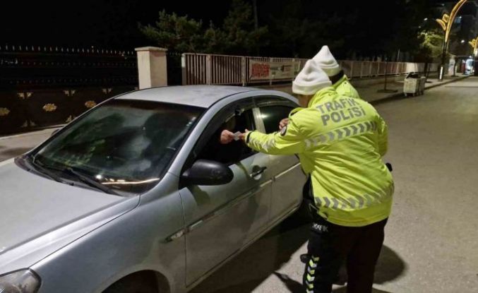 Çorum’da sürücülere sıkı denetim: 30 araca ceza