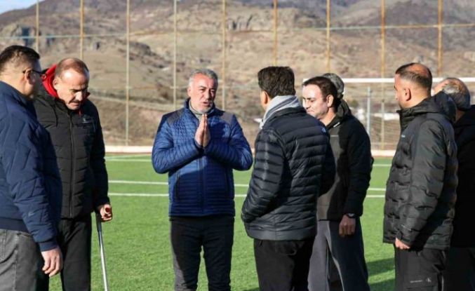 Dersimspor’un altyapısına kalıcı yatırım müjdesi