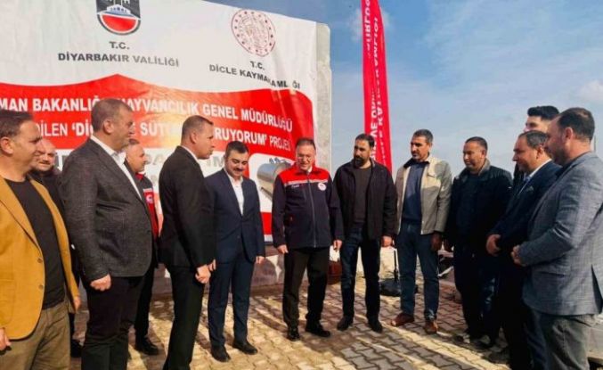 Dicle’de çiftçilere yüzde 75 hibeli 7 adet süt soğutma tankı dağıtıldı