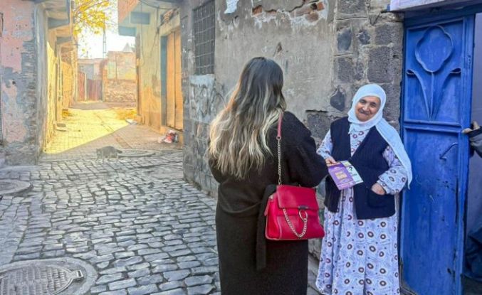 Diyarbakır’da kadınlar yönelik saha çalışması
