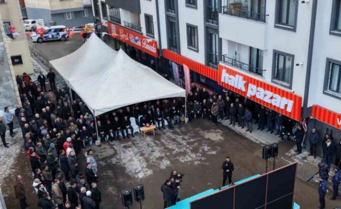 EBB’den yeni bir yatırım daha: Vaniefendi halk pazarı açıldı