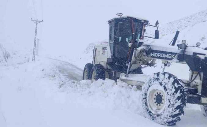 Elazığ’da kapalı köy yolu kalmadı