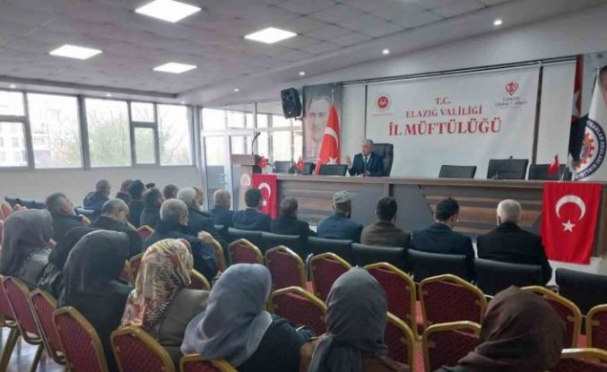 Elazığ’da vaizler bir araya geldi