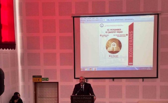 Emet MYO’da "Hz. Peygamber ve Şahsiyet İnşası" başlıklı konferans