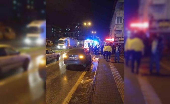 Ereğli’de motosiklet devrildi: 2 kişi yaralandı