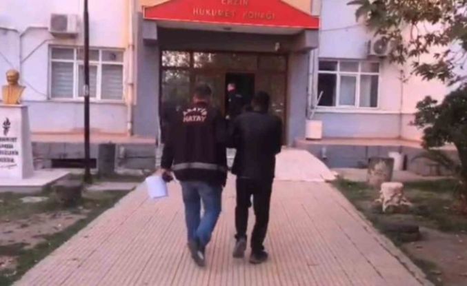 Erzin’de hırsızlık şüphelisi tutuklandı