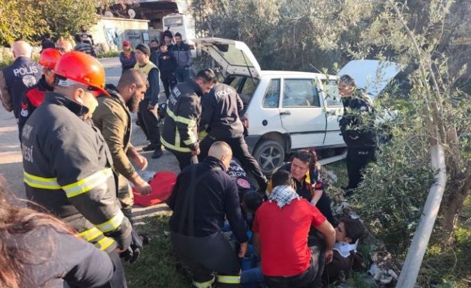 Erzin’de trafik kazası:  3 yaralı