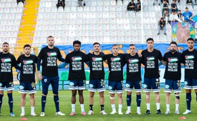Erzurumspor’dan Filistin’e destek  çağrısı
