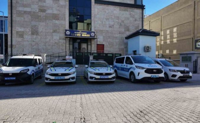 Gediz emniyetinde 4 yeni araç hizmete alındı