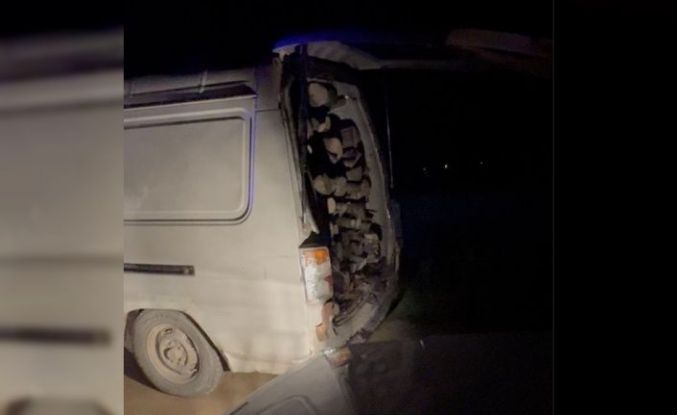 Gönen ve Manyas sınırında odun hırsızlığına suçüstü