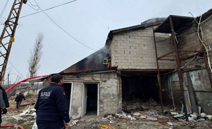 Hakkari’de demir atölyesinde patlama: 1 yaralı