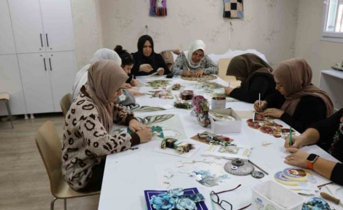 Haliliye’de kadınlar aile bütçelerine katkı sağlıyor