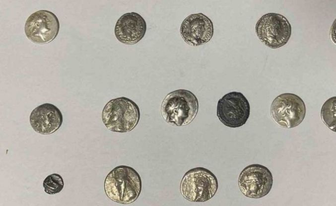 Hatay’da 26 sikke kargo ile göndermek üzereyken ele geçirildi