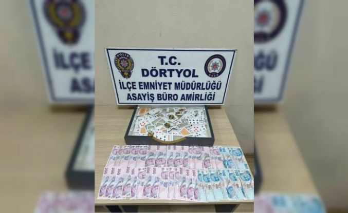 Hatay’da kumar baskını: 10 kişiye ceza yağdı