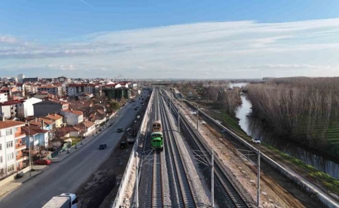 Hızlı tren projesi Edirne etabının yüzde 98’i tamamlandı