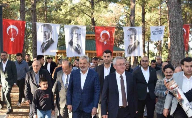 İskenderun’a nefes olacak 15 bin metrekarelik Orman Parkı’nın açılışı gerçekleştirildi