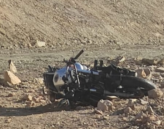 İzmirli motosiklet sürücüsü Demirci yolunda hayatını kaybetti